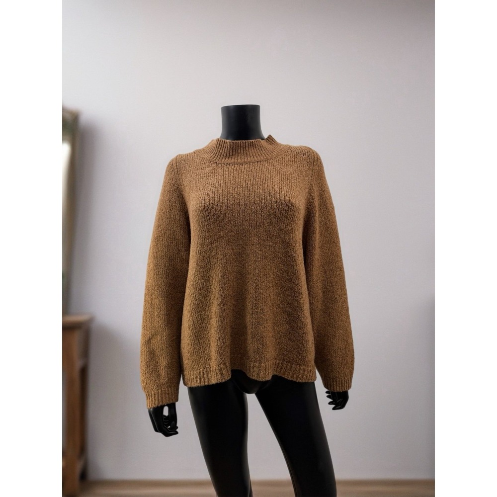 Old Navy XL Recycled Knit Sweater Camel Brown Soft Pullover Cozy‎ Fall